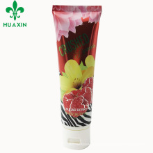 plastic dessert tube eco-friendly soap cosmetic packaging